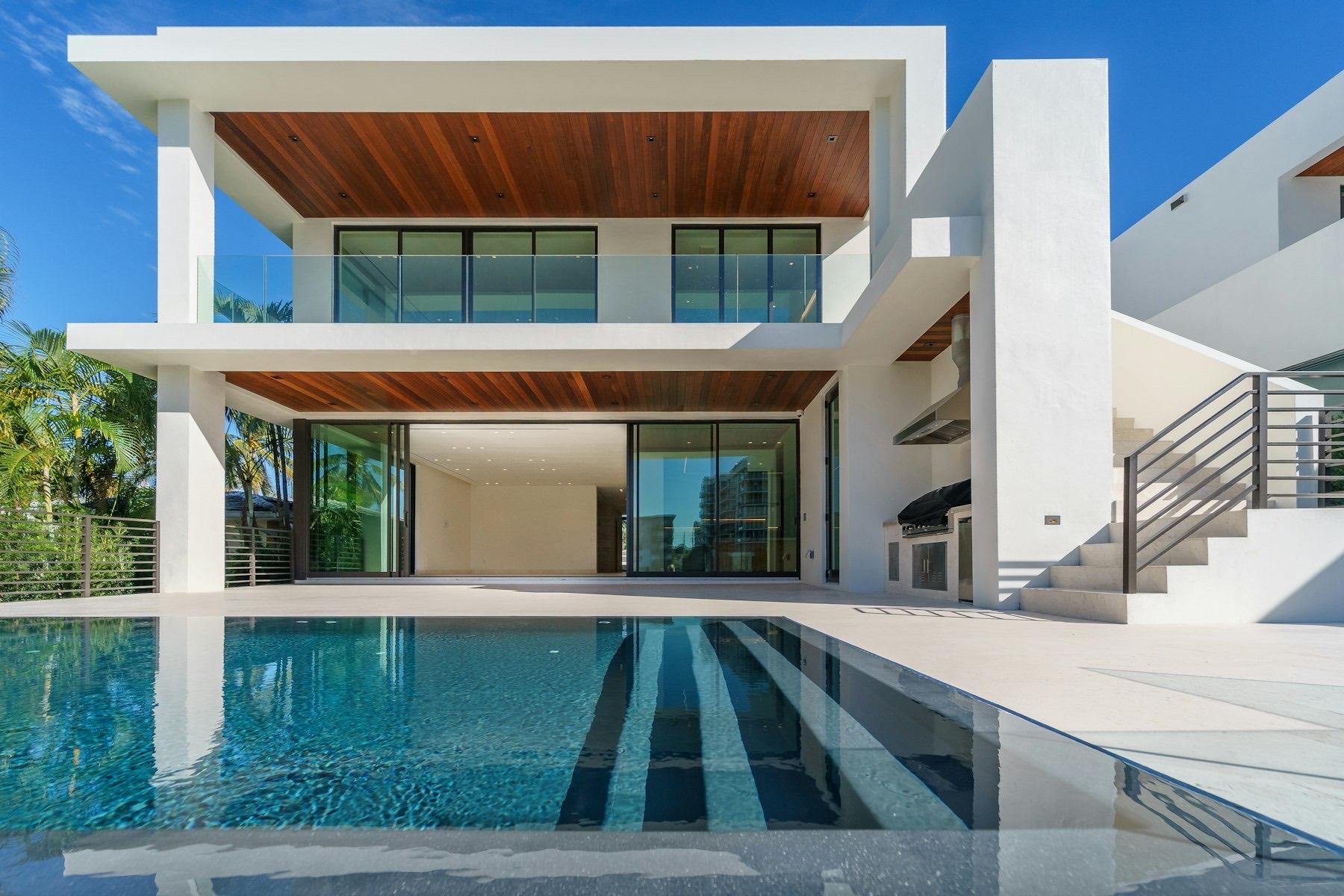 Luxury villa exterior